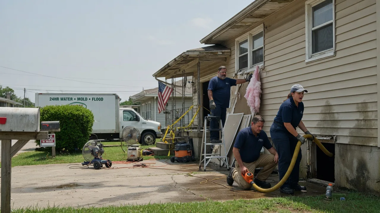 Water Damage Repair in Hendrix, OK near me